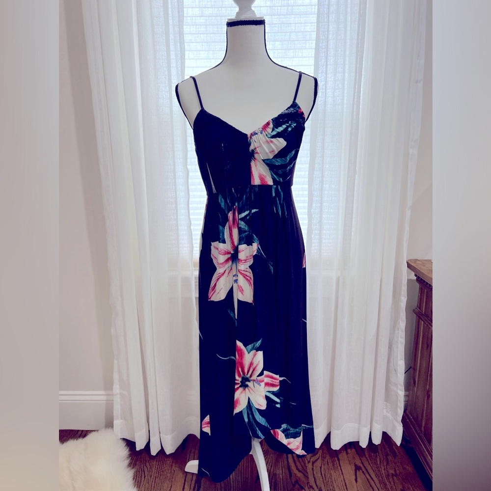 Catherine Malandrino Purple Floral Dress